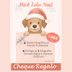Sesiones Navidad (Cheque Regalo) PACK "Lola Noel"