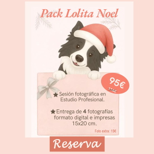 Sesiones Navidad (Reserva) PACK "Lolita Noel"