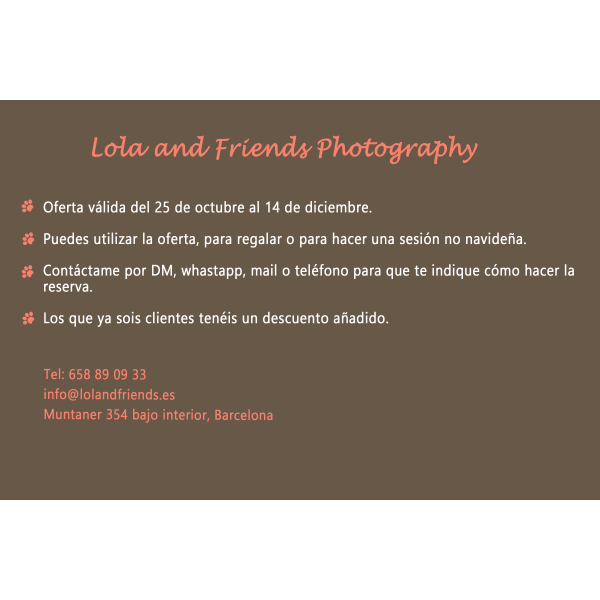 Sesiones Navidad (Reserva) PACK "Lolita Noel" - Imagen 3